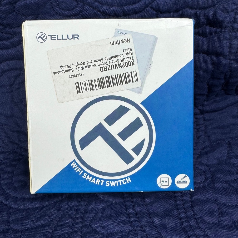 Tellur WiFi Smart Touch Switch Compatible Alexa Google Home Voice Control‎